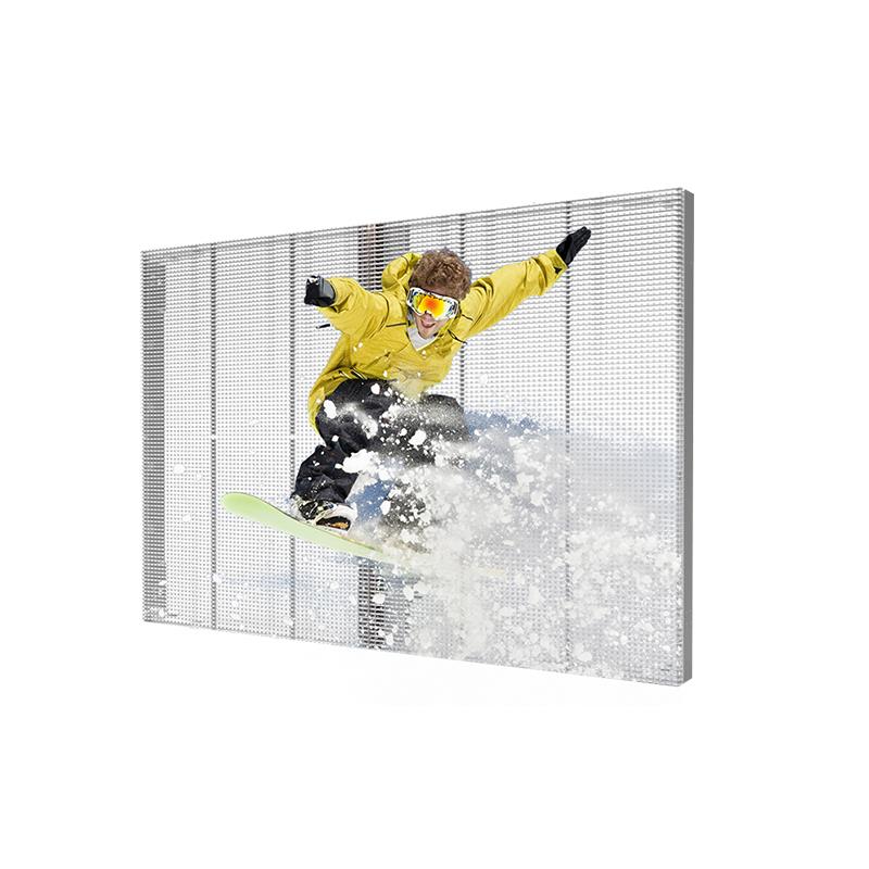 Transparent Cylindrical Screen