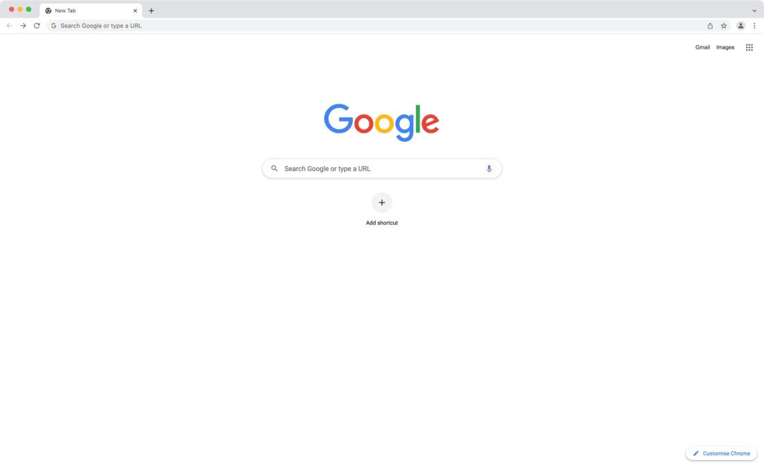 Chrome Browser Interface