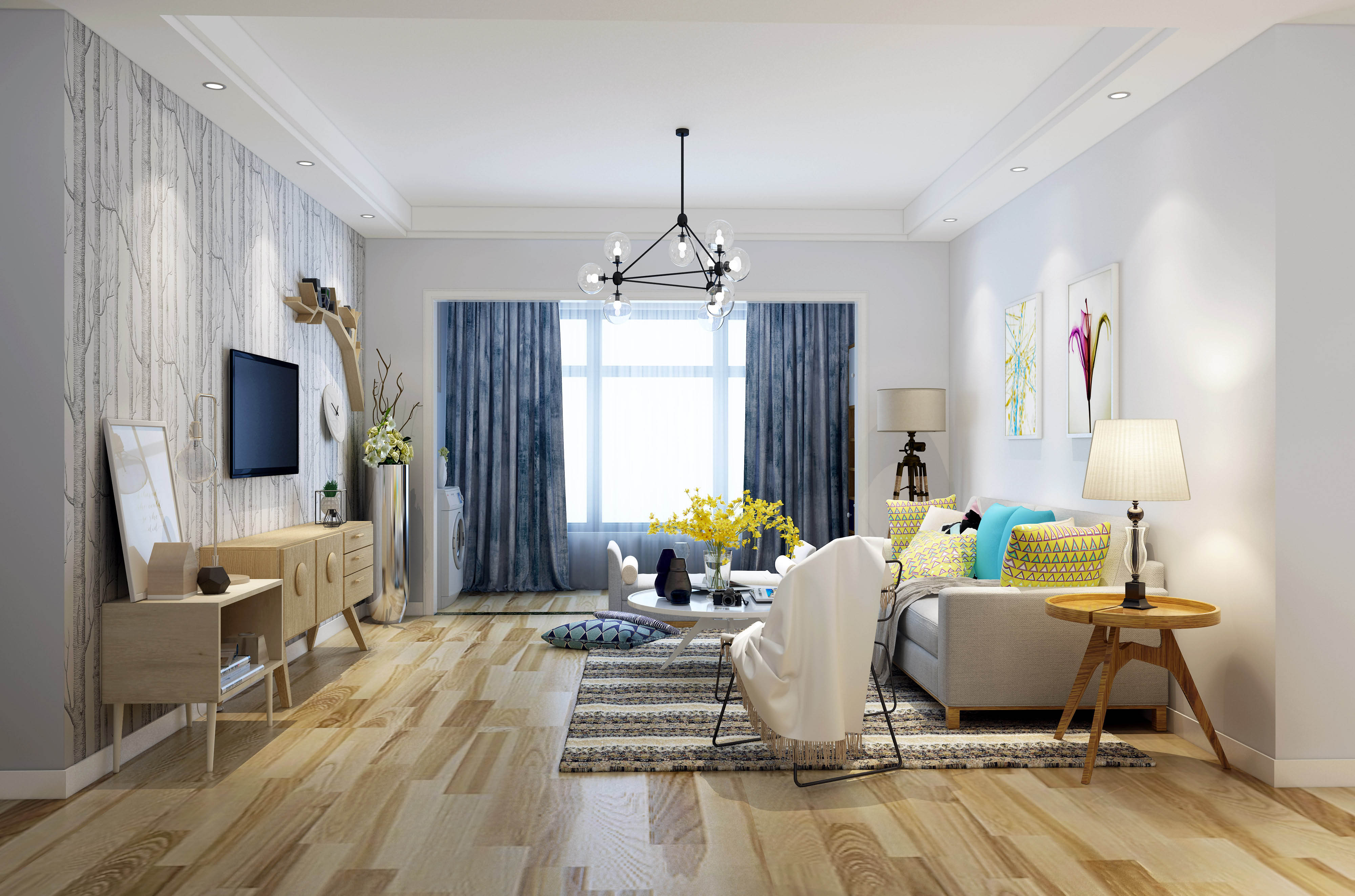 北欧風リビング