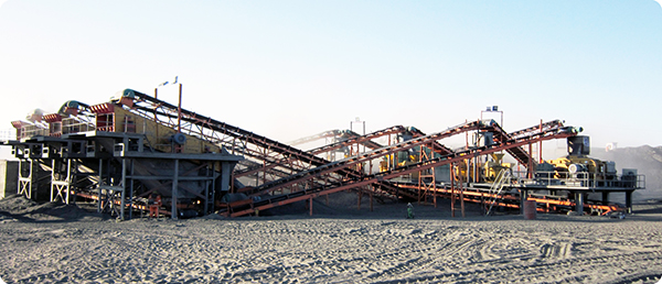 150 TPH Aggregate Production Line in Uzbekistan