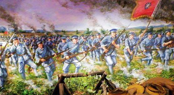 叶挺独立团军旗