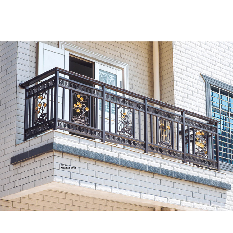 某高档别墅铝合金护栏项目