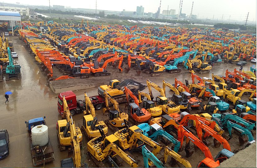 挖掘机交易市场