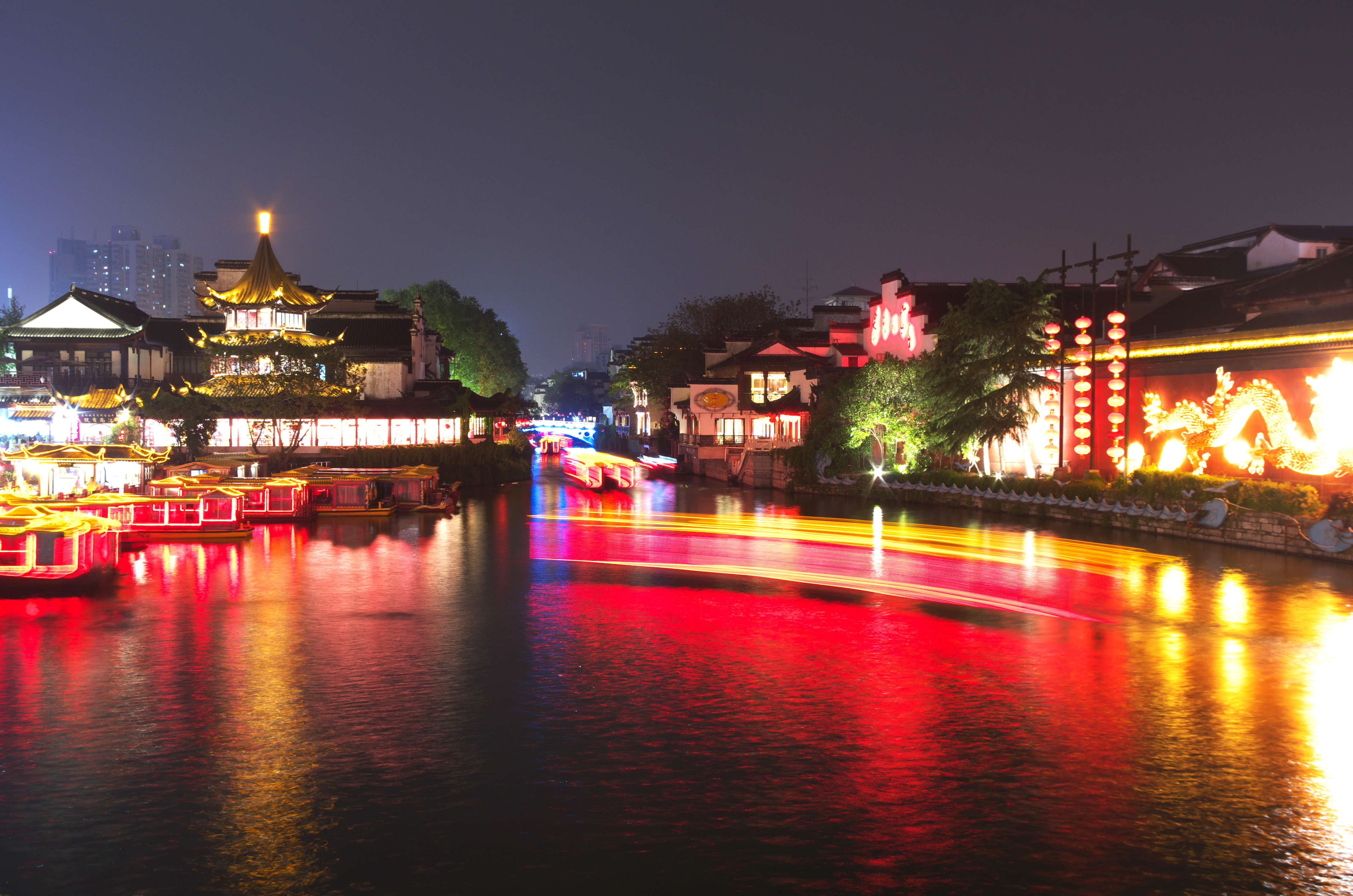 秦淮河夜景