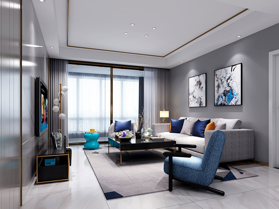 現代風リビング