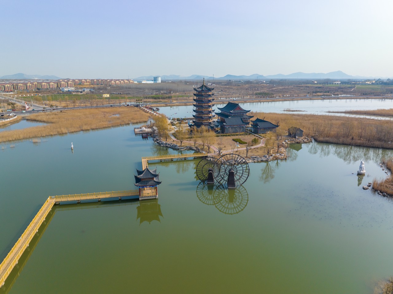 东平湖风景